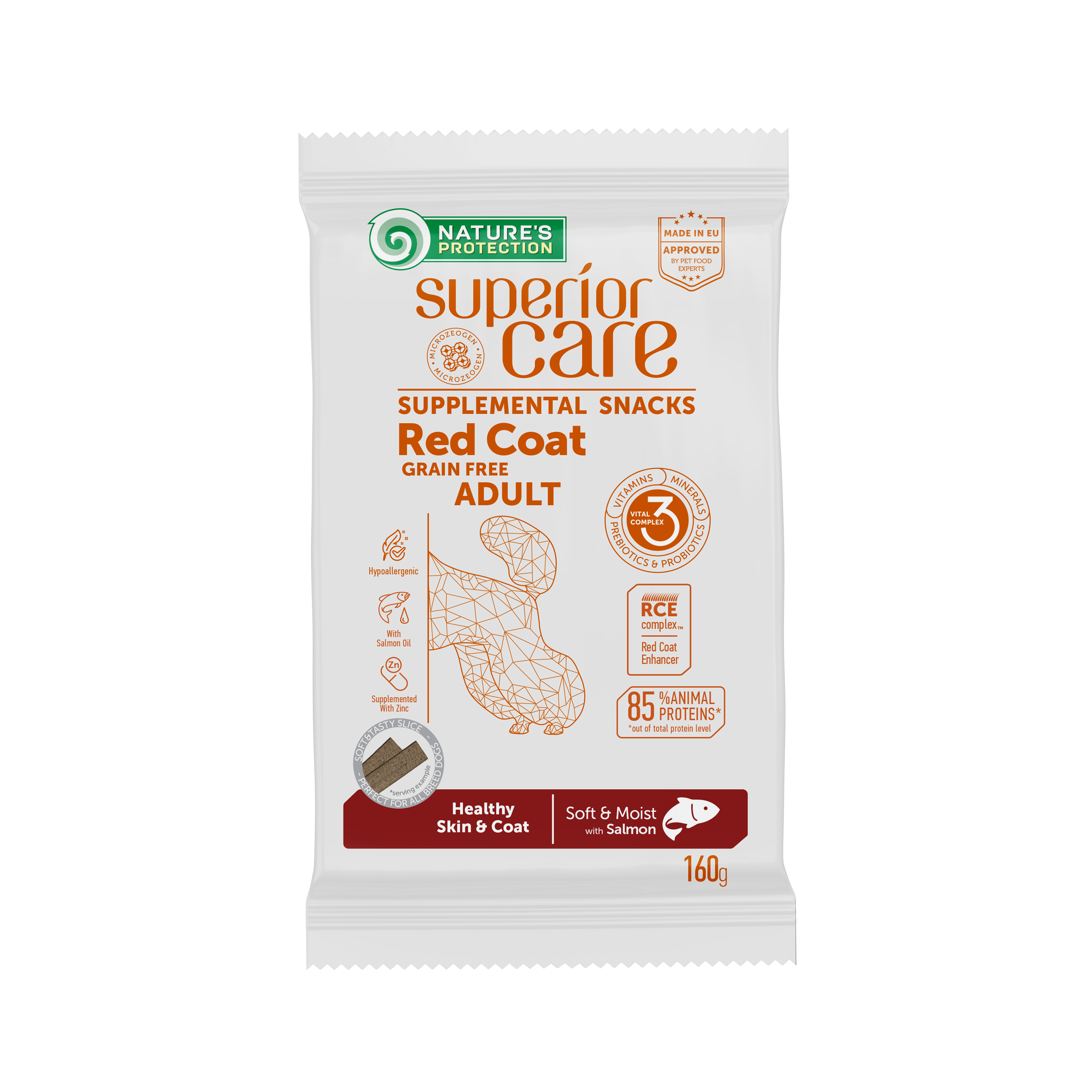 Superior Care Red Coat Healthy Skin & Coat
